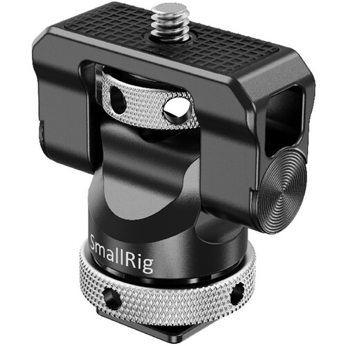 SmallRig Swivel and Tilt Monitor Mount with Cold Shoe