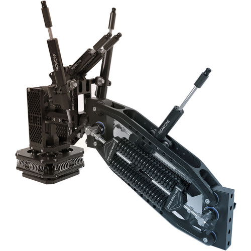 Flowcine Black Arm Complete Dampening System with 42-57 lb Anti-Vibration Mount & Pro Case