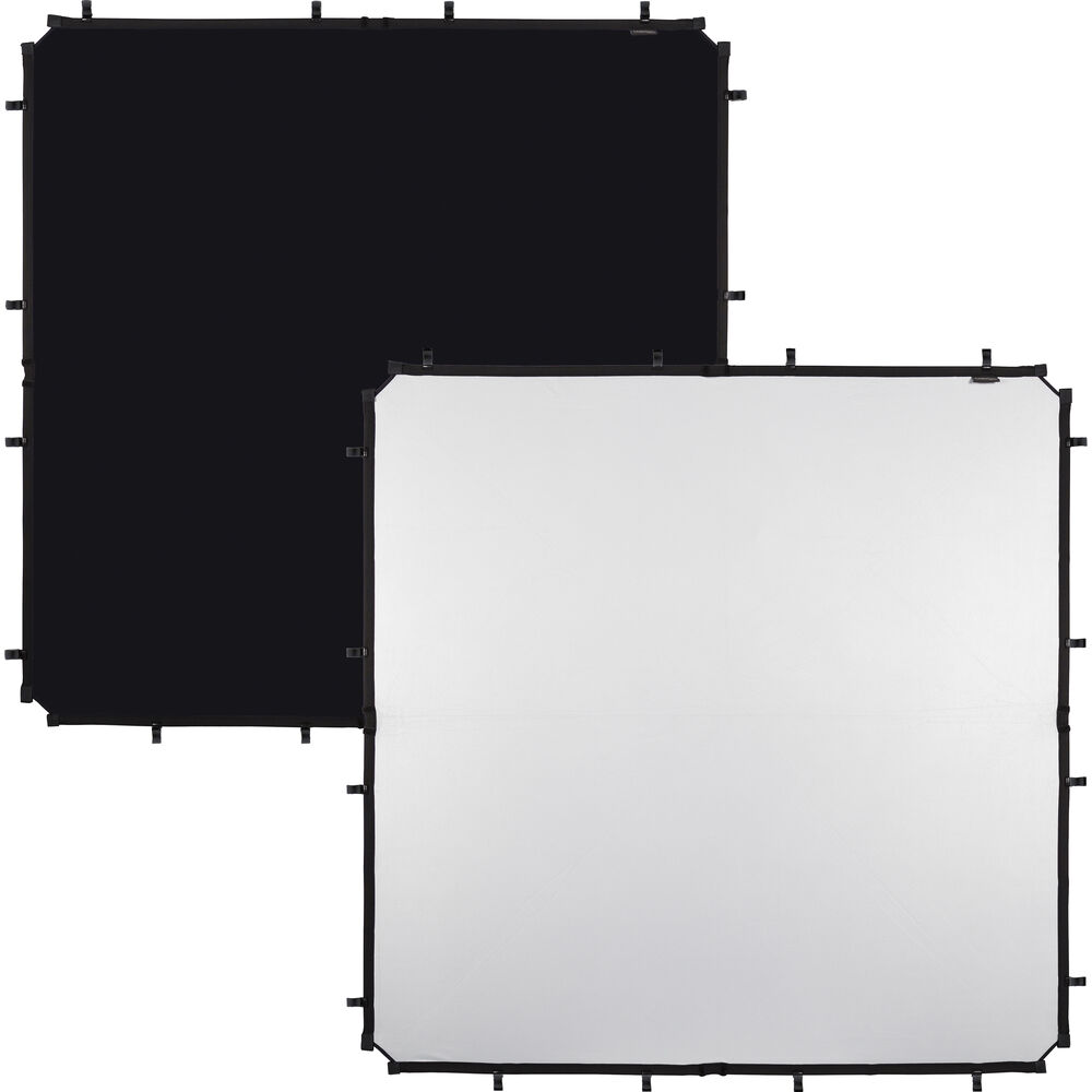 Lastolite SkyRapid Fabric 1.5x1.5m Black/White Fabric (5 x 5')