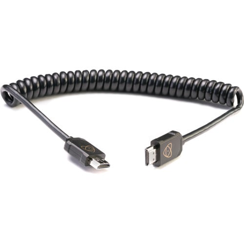 Atomos AtomFLEX HDMI (Type-A) Male to HDMI (Type-A) Male Coiled Cable (16 to 32