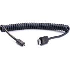 Atomos AtomFLEX HDMI (Type-A) Male to Micro-HDMI (Type-D) Male Coiled Cable (16 to 32")