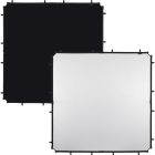 Lastolite SkyRapid Fabric 1.5x1.5m Black/White Fabric (5 x 5')