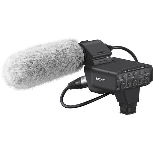 Sony XLR-K3M XLR Dual-Channel Digital XLR Audio Adapter Kit Microphone - Black